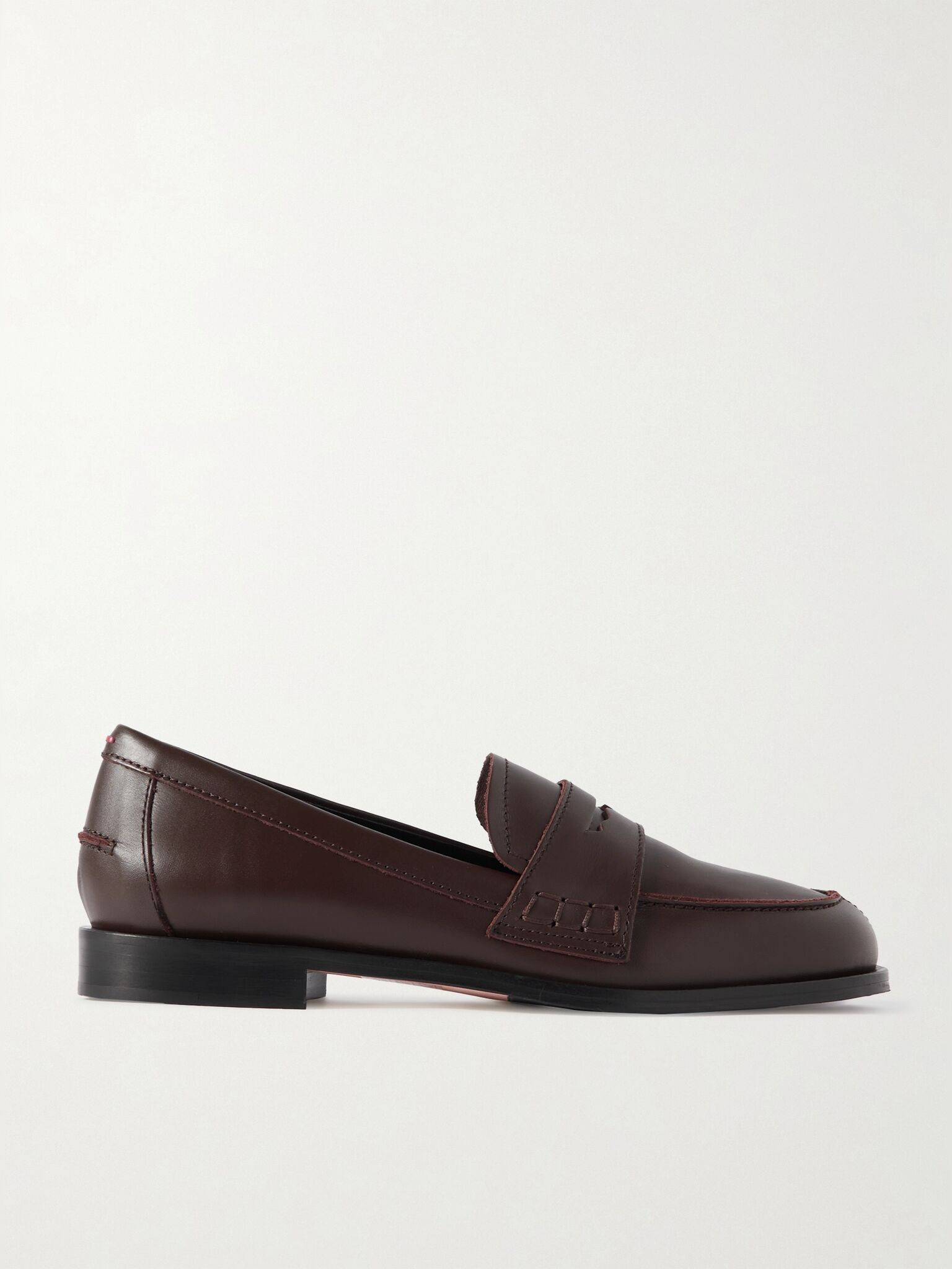 Oscar leather loafers Chocolate - 1