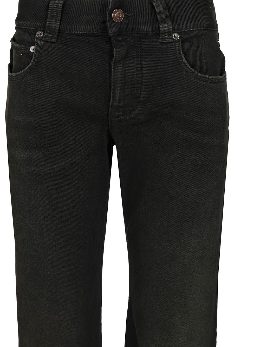 Slim Fit Bootcut Jeans Black - 3