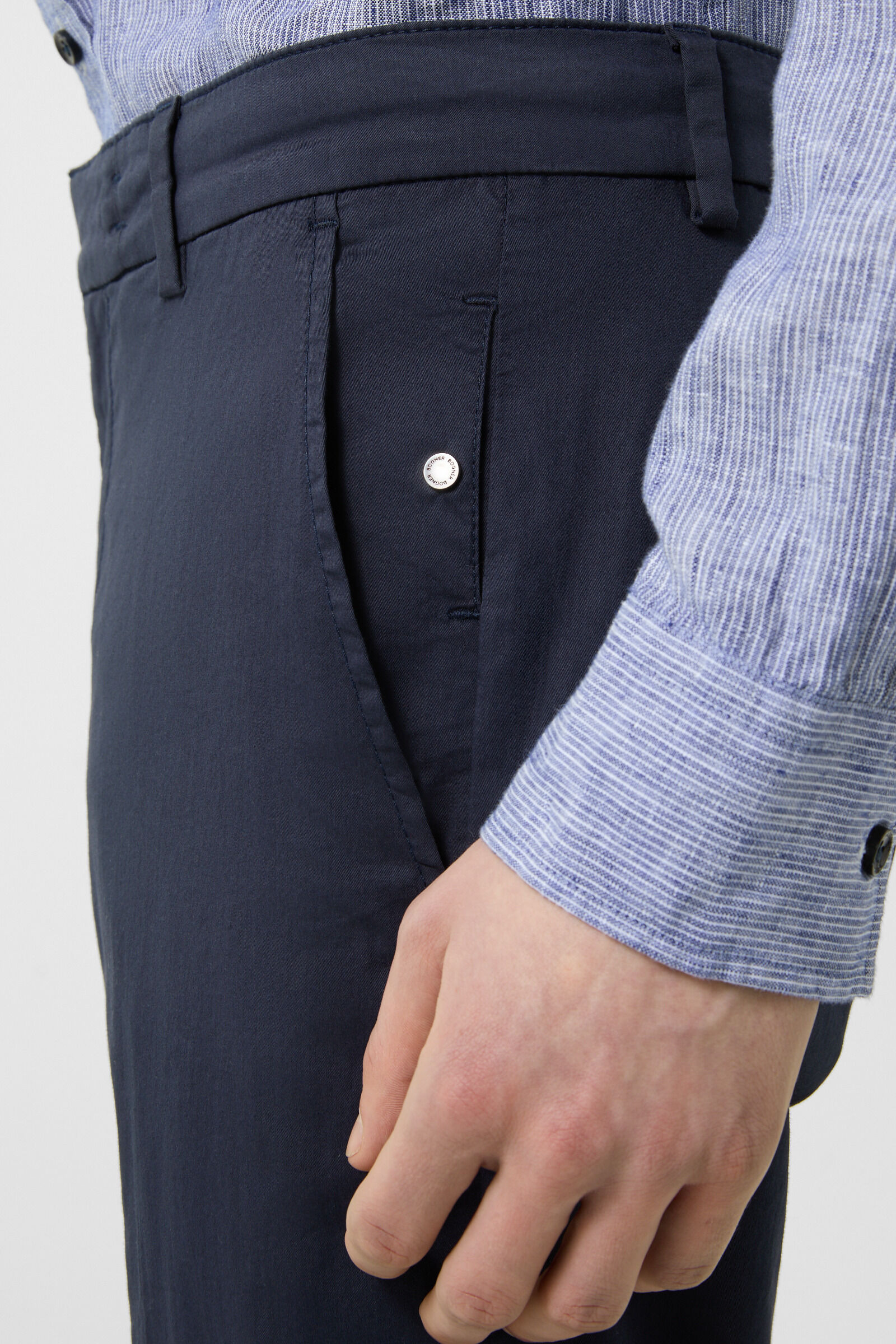 Chinos Riley in Navy blue - 5