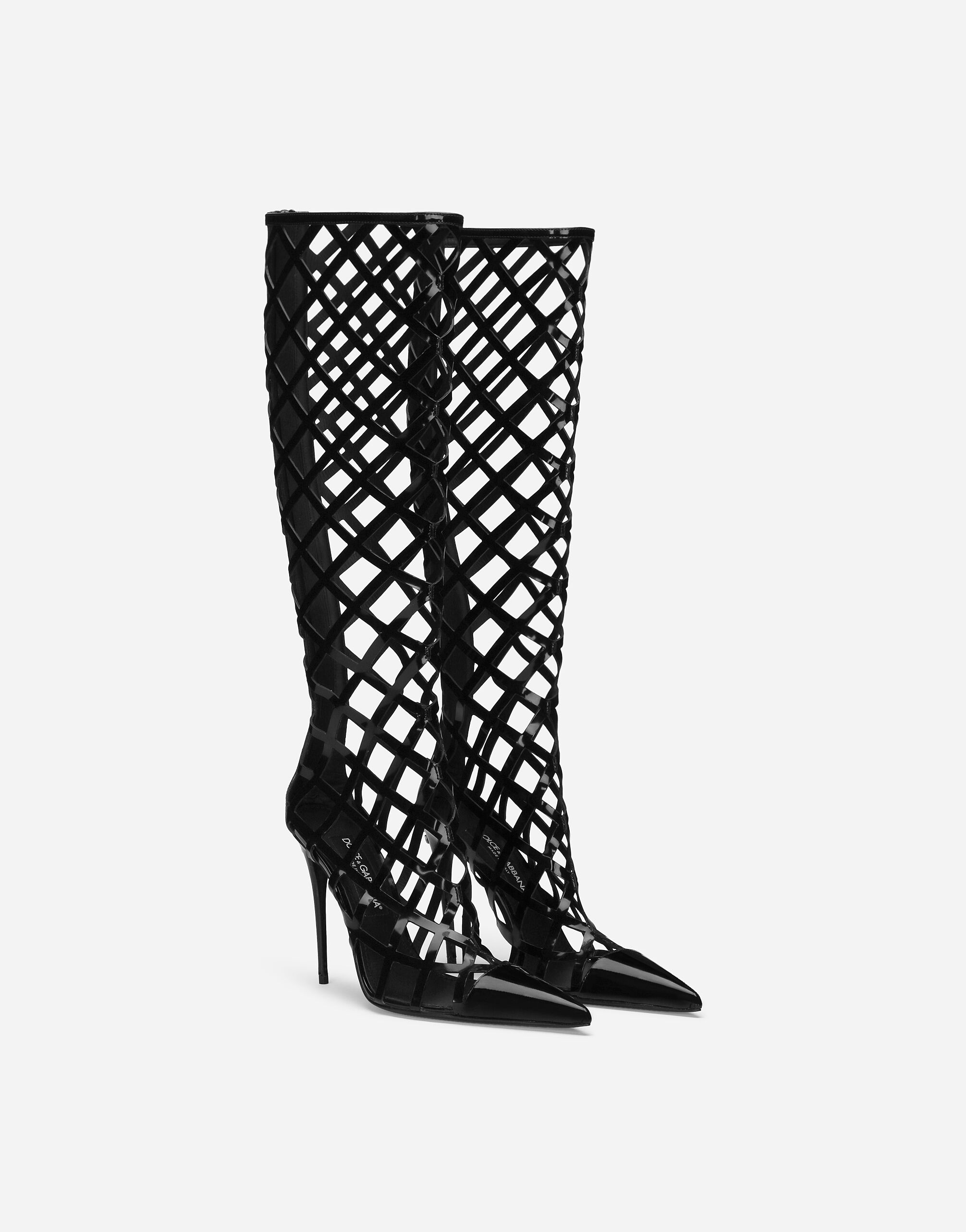 Polished calfskin boots - 2