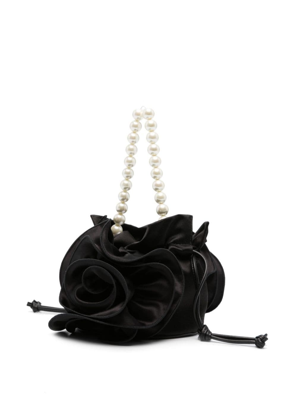 Magda pearl-handle flower bag - 3