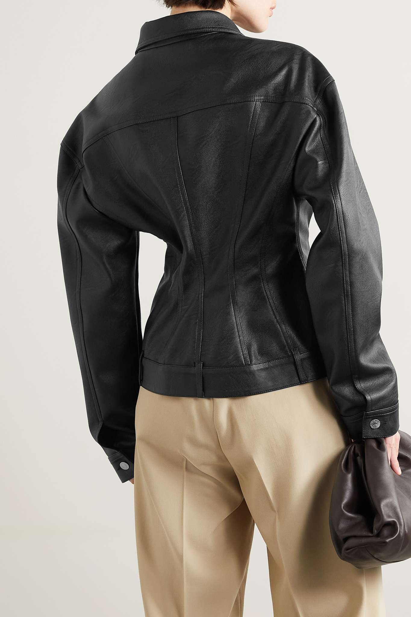 Vegetarian leather jacket - 3