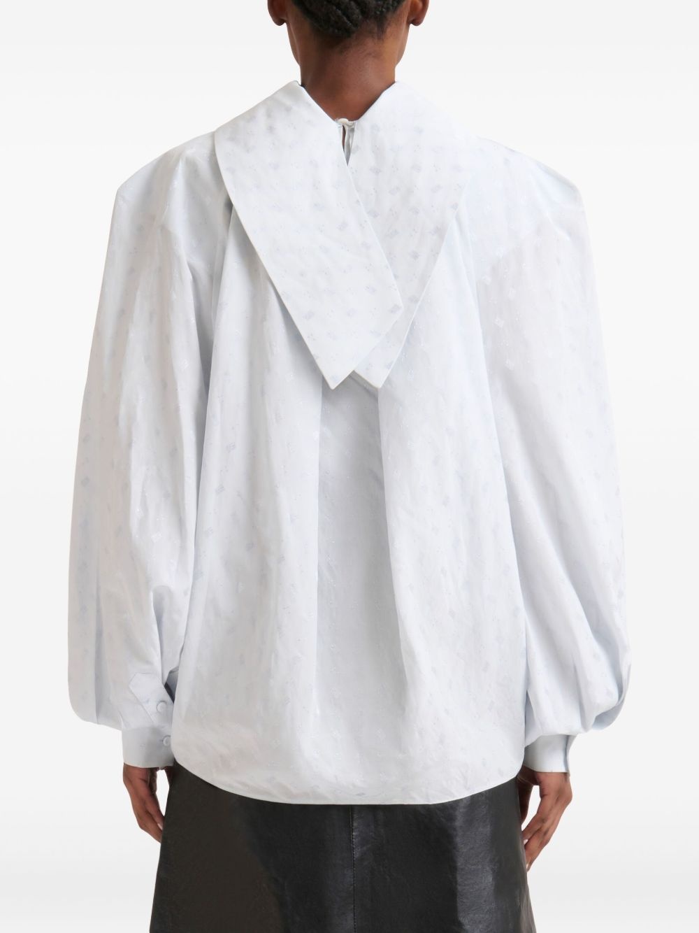 high-collar shirt - 4