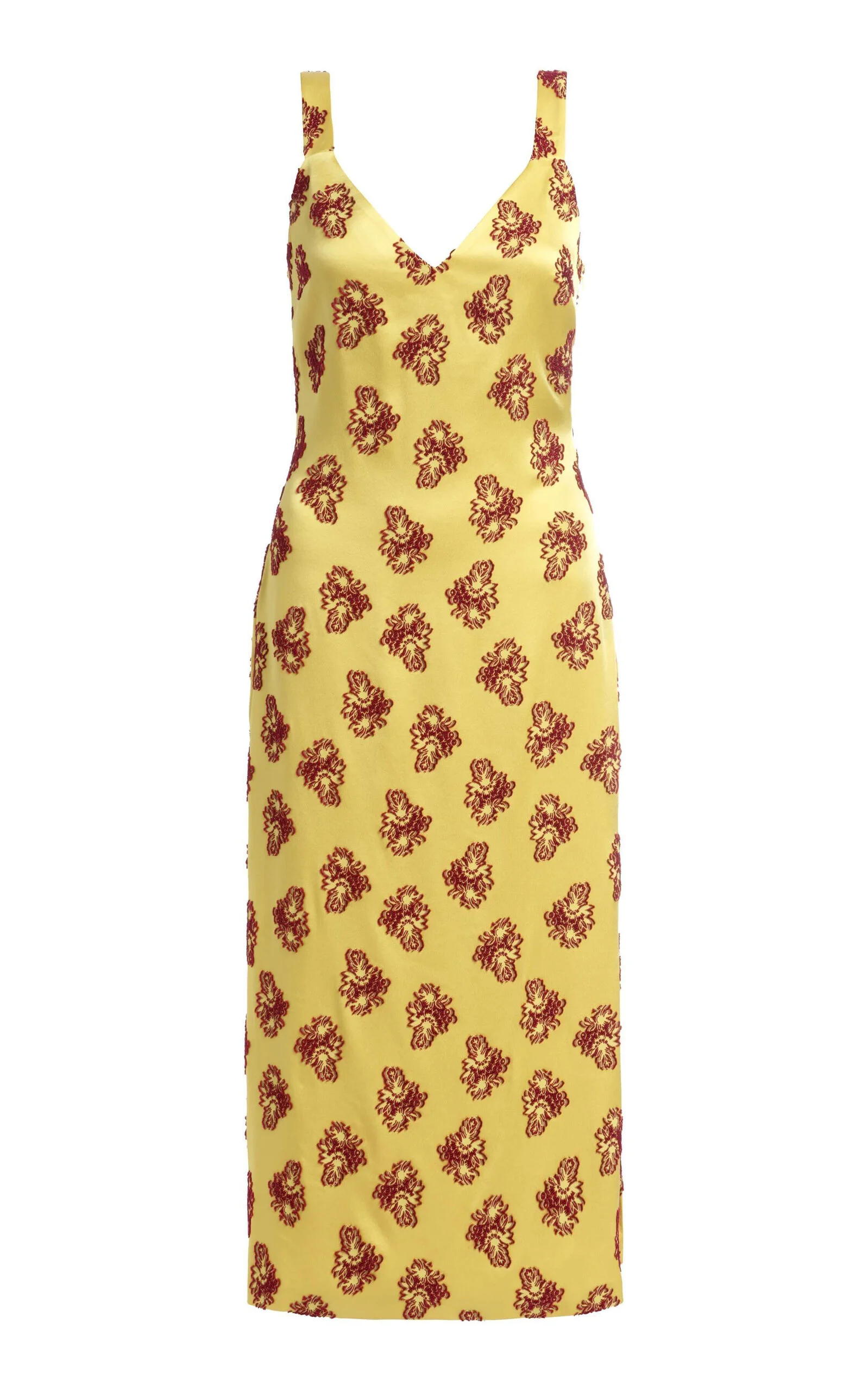 Dancing Queen Citrine Midi Dress - 1