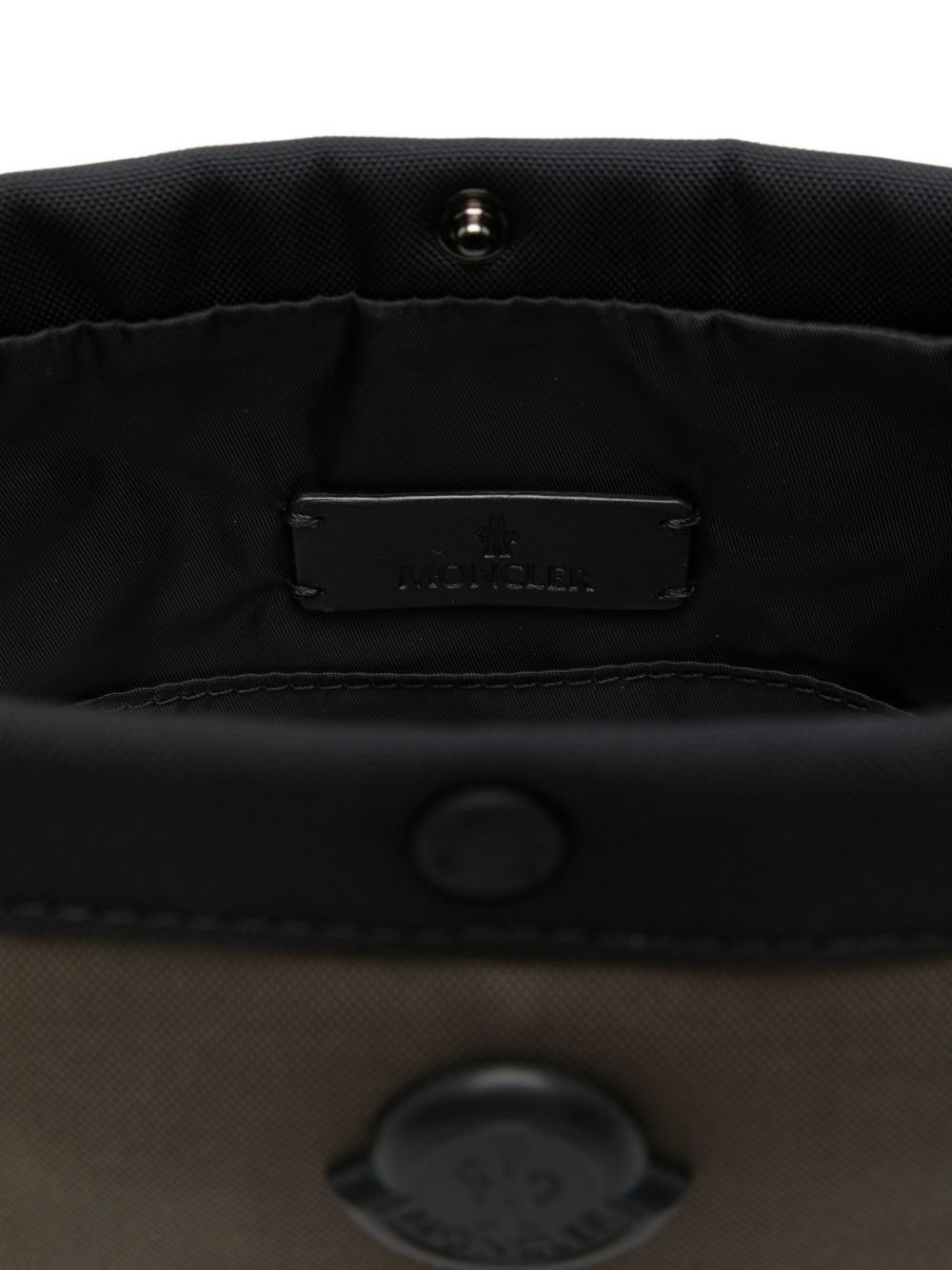 logo-plaque messenger bag - 5