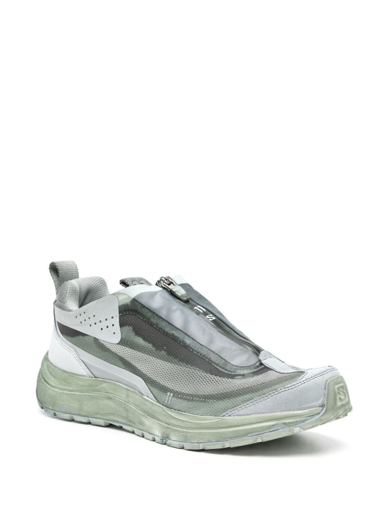 Boris Bidjan Saberi Bamba 2 Low panelled zip-fastening sneakers outlook
