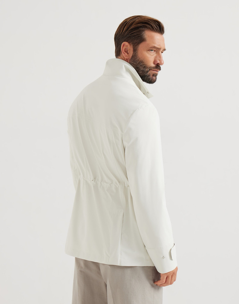 Bonded nylon unlined field jacket 3