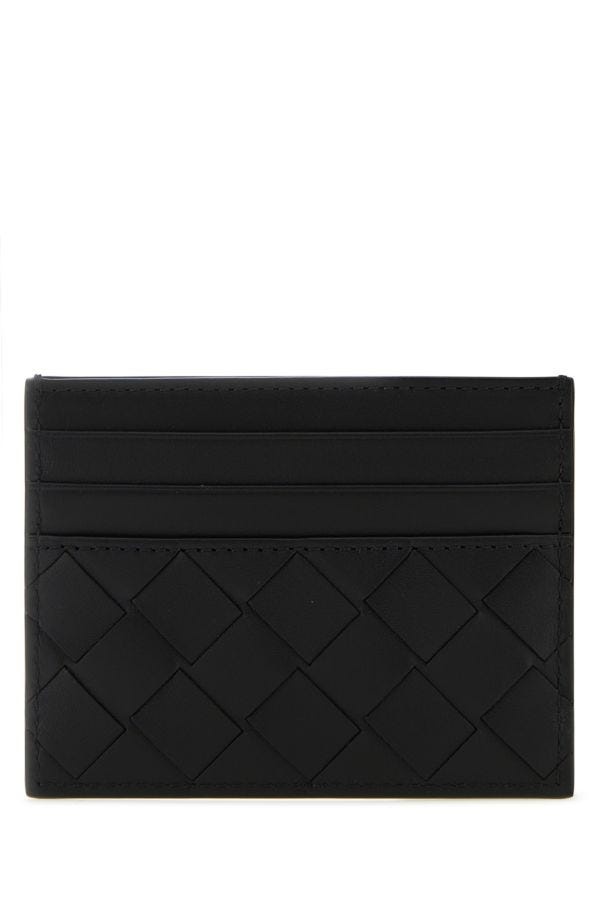 Black leather card holder - 3