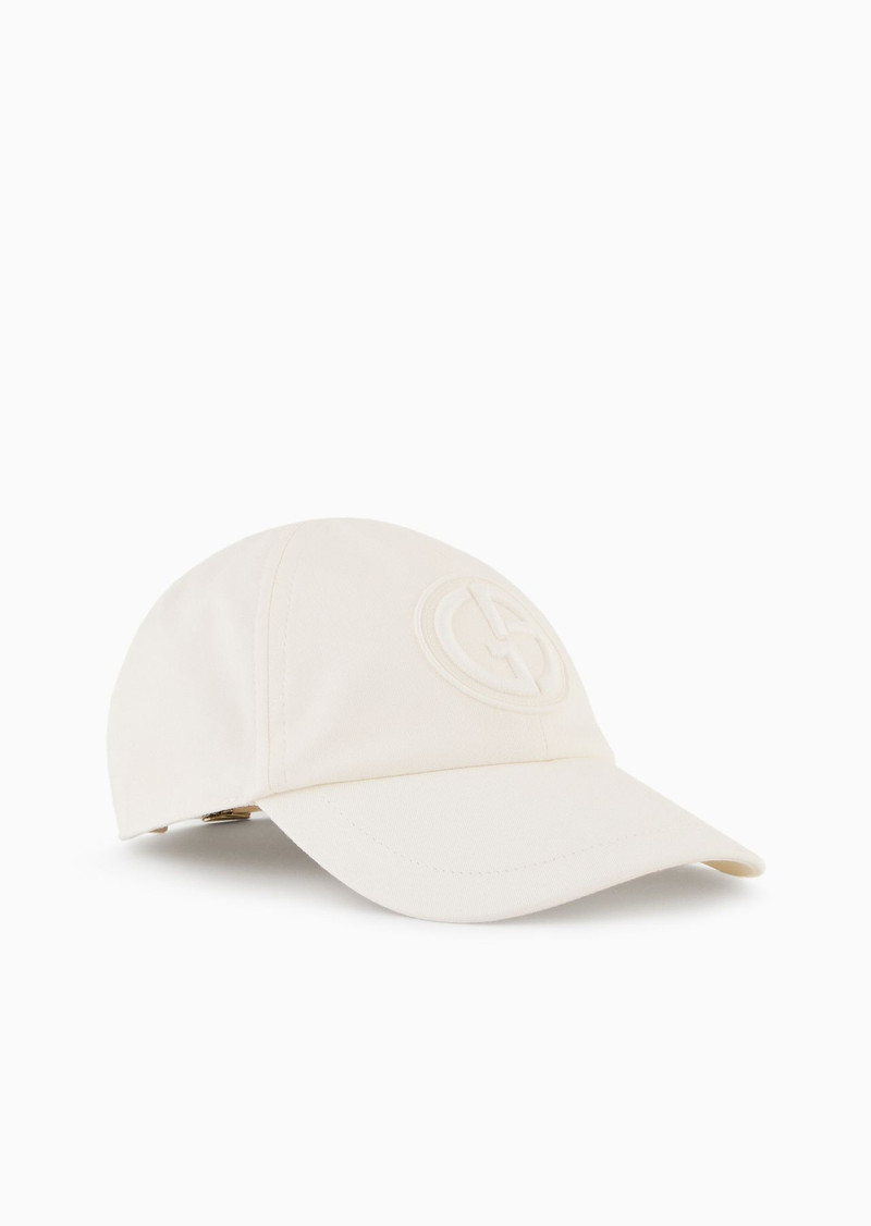 Stretch-cotton baseball cap 1
