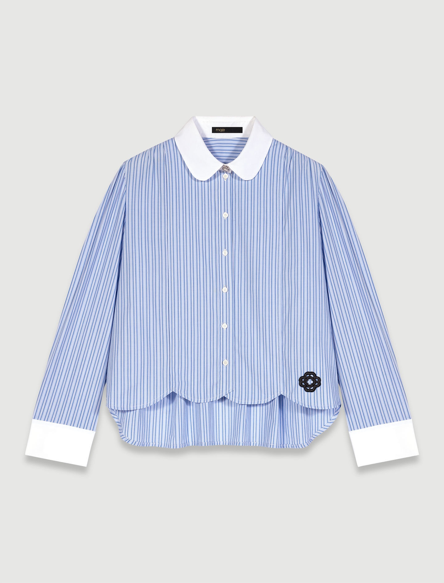 Contrast stripe shirt - 1