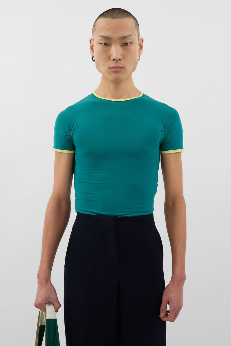 SUPER STRETCH T-SHIRT / jade green 3