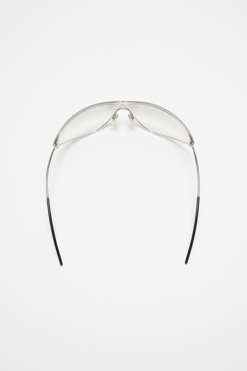Metal frame sunglasses - Transparent/Silver 5