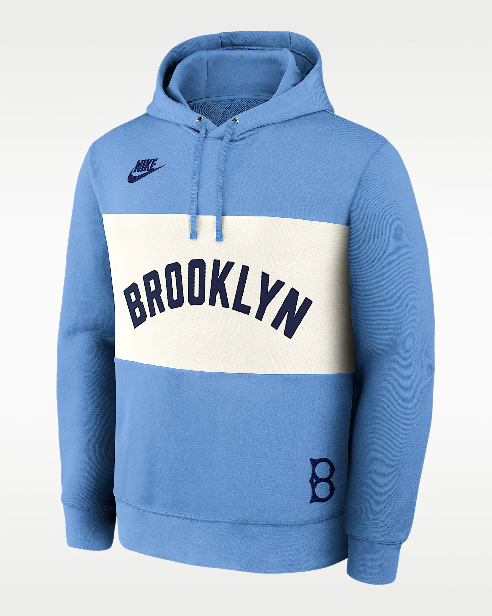 Brooklyn Dodgers Cooperstown Legacy Men's Nike MLB Pullover Hoodie - 1