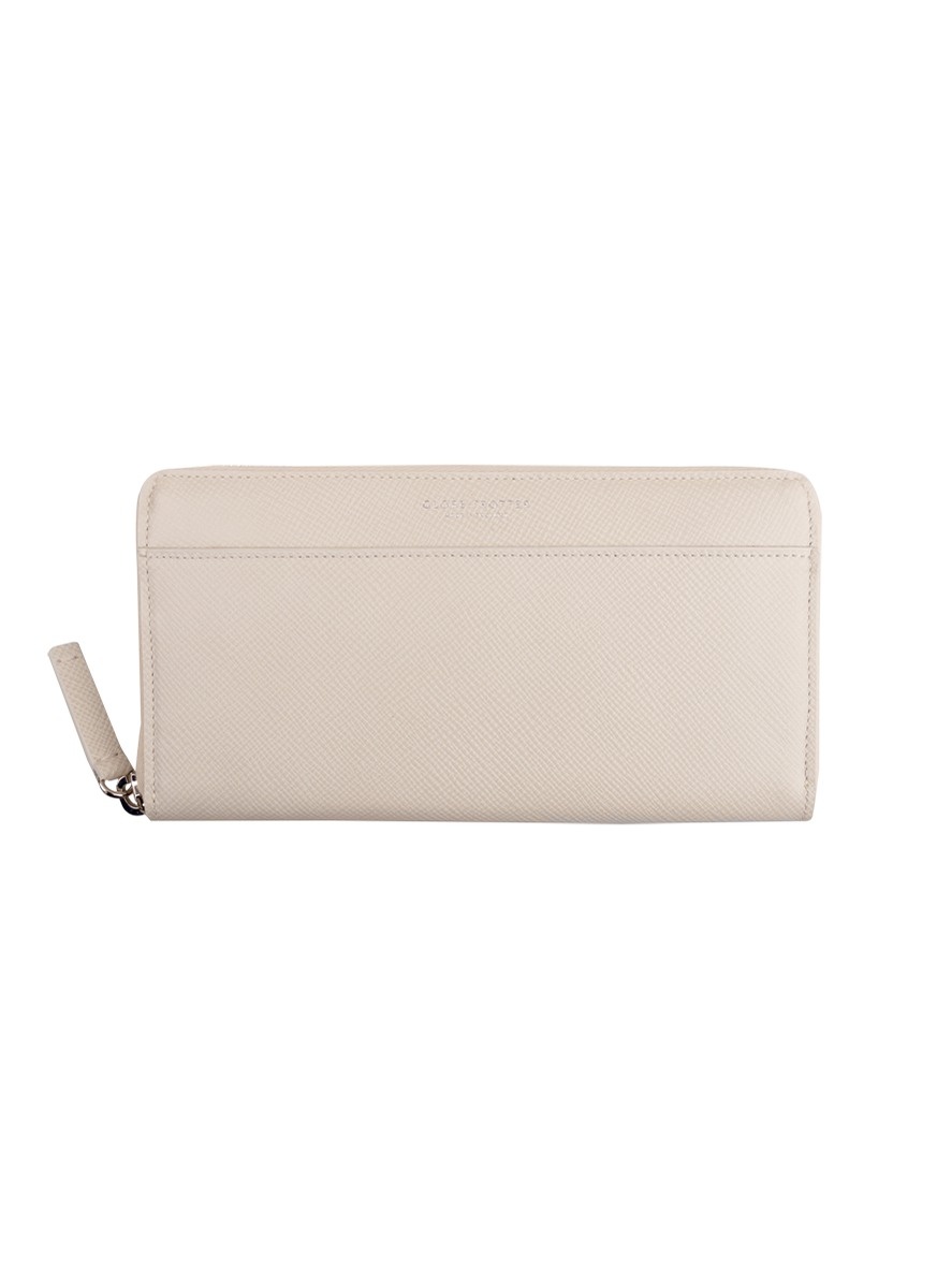 ZIP AROUND PURSE – IVORY - 1