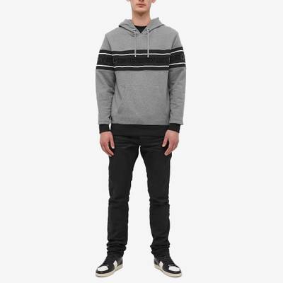 Balmain Balmain Monogram Flocked Popover Hoody outlook