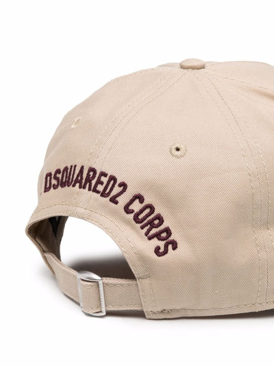 DSQUARED2 logo-patch baseball cap outlook