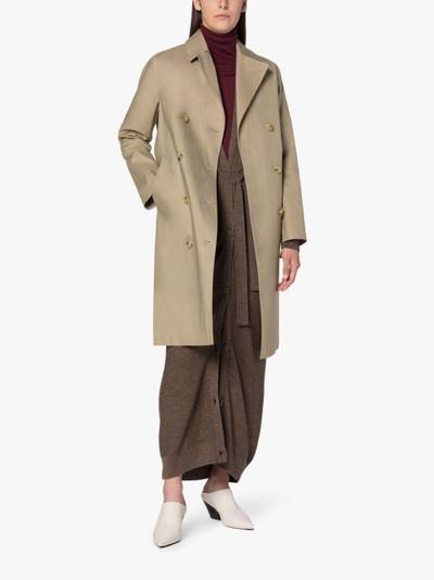 Mackintosh MORNA FAWN BONDED COTTON TRENCH COAT outlook