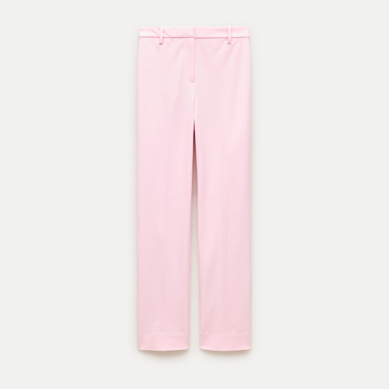 Café capri in bi-stretch cotton blend 1