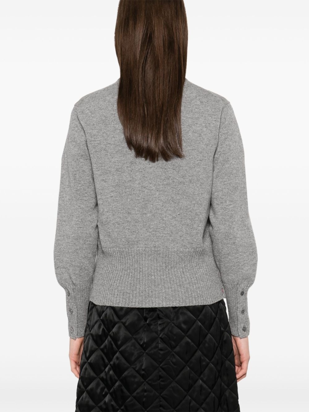 holiday scenery merino wool sweater - 4