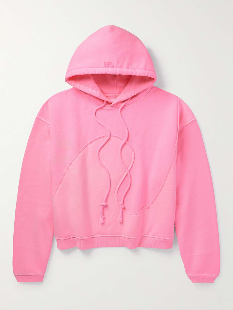 Cotton-Blend Jersey Hoodie 1