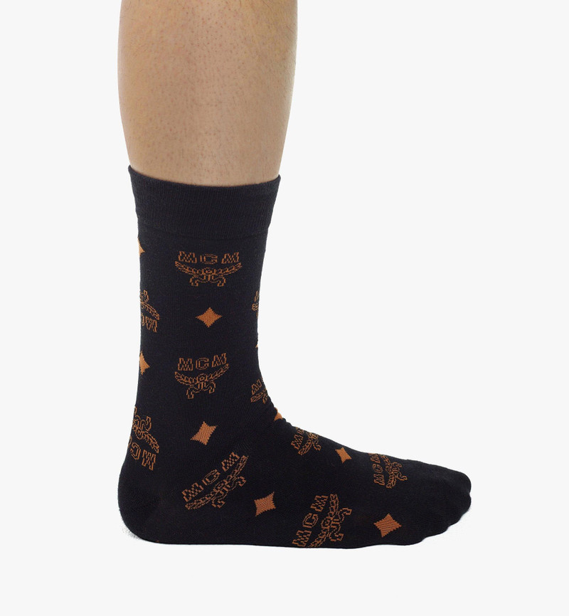 Monogram Knit Socks 6