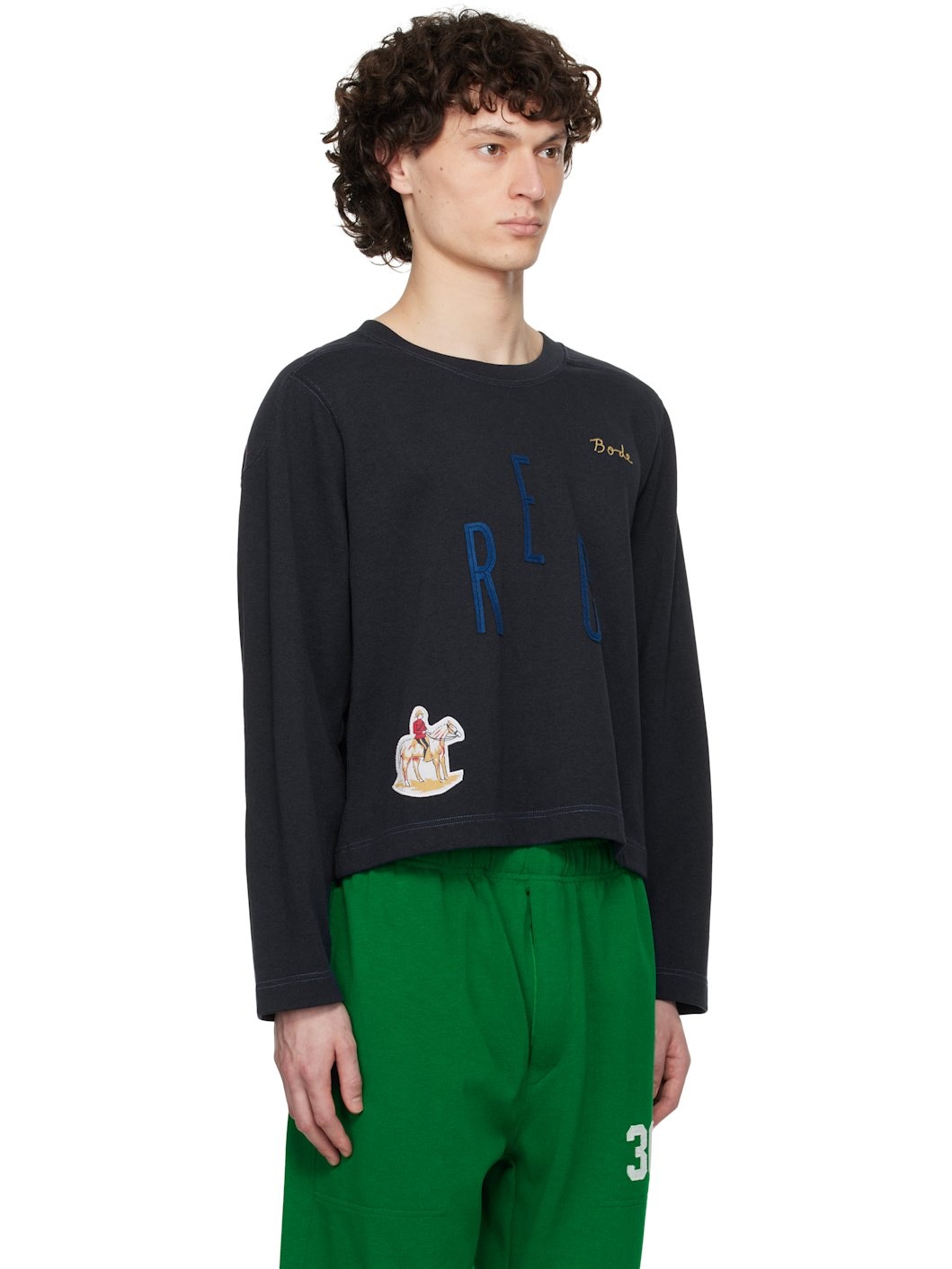 Navy Rec Pullover Sweatshirt - 2