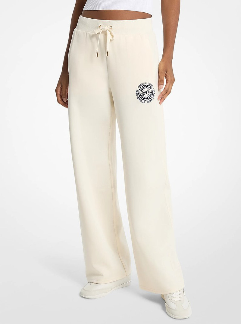 Knit Wide Leg Pants 1