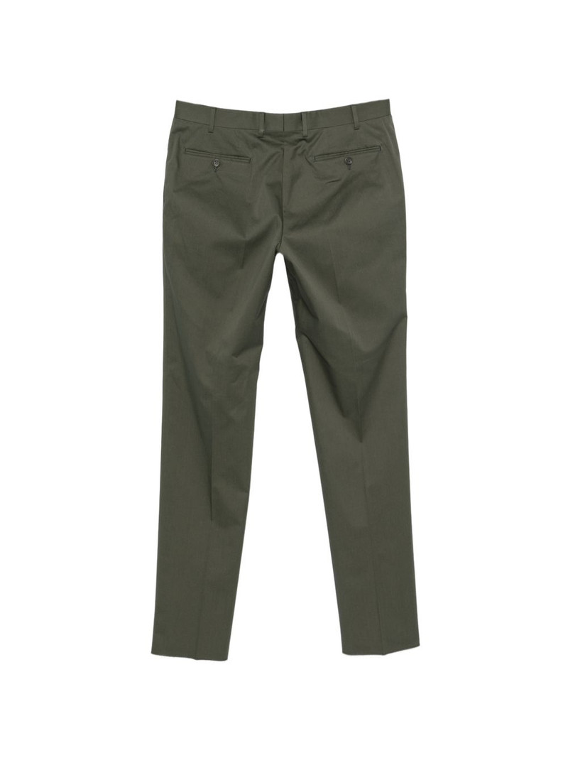 Canali pressed-crease tailored trousers outlook