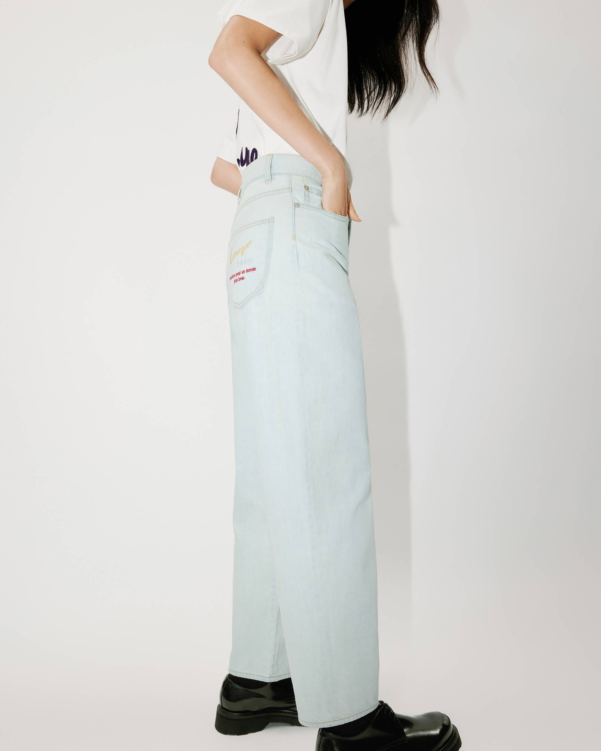 'KENZO Travel' carrot jeans - 7