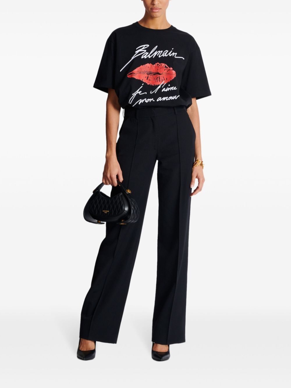 Kiss-print T-shirt - 2