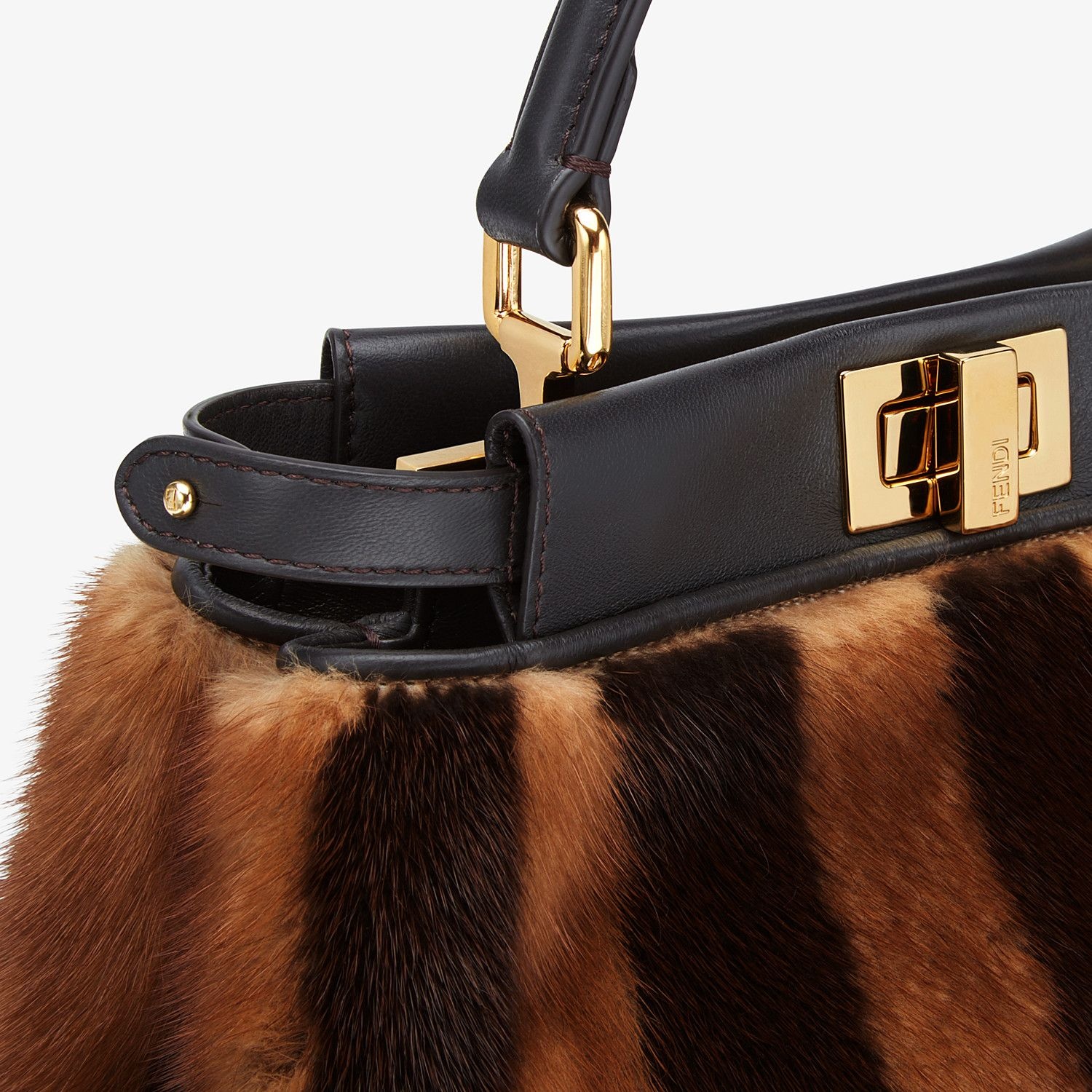 Black mink bag - 5