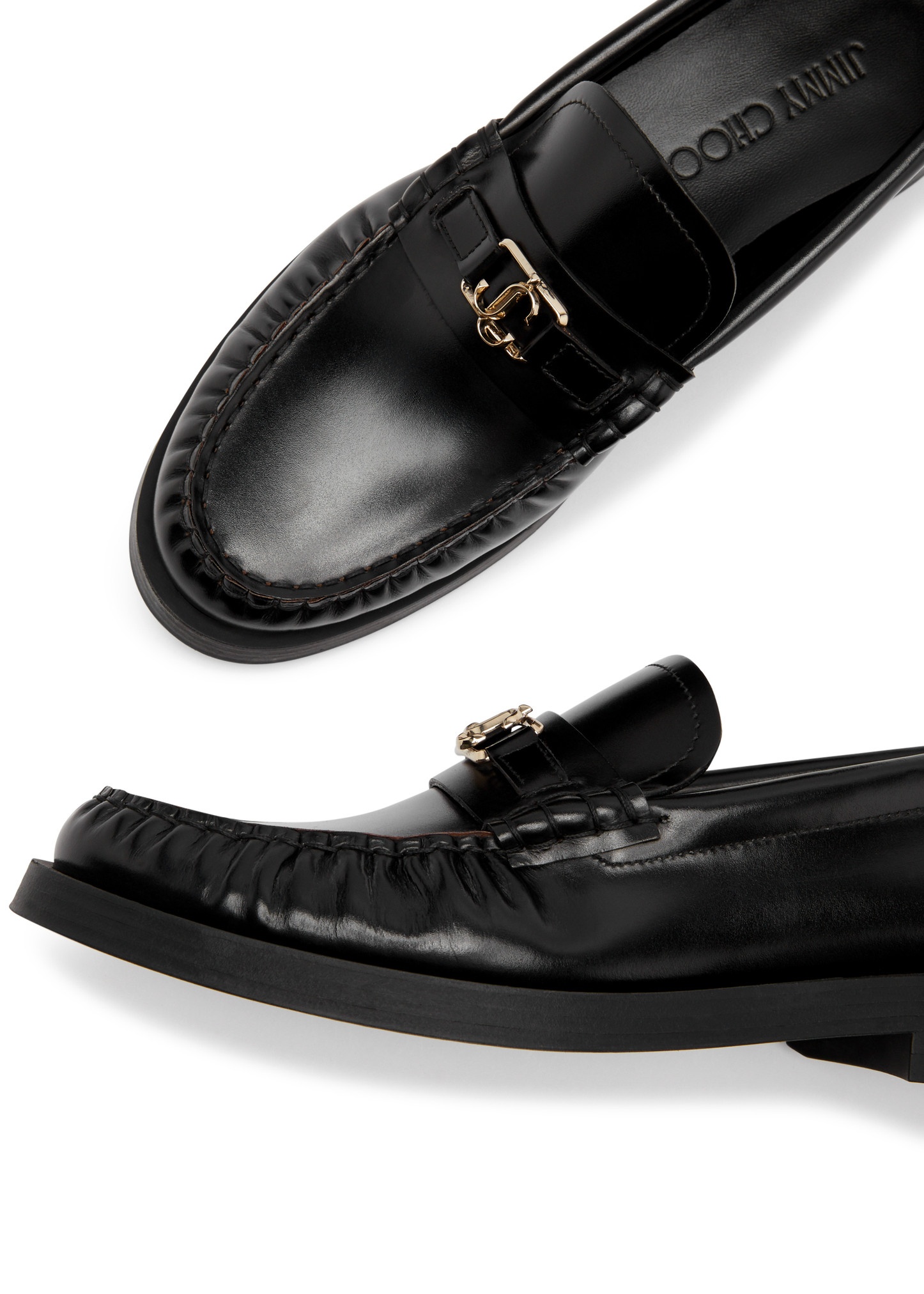 Addie leather loafers - 4
