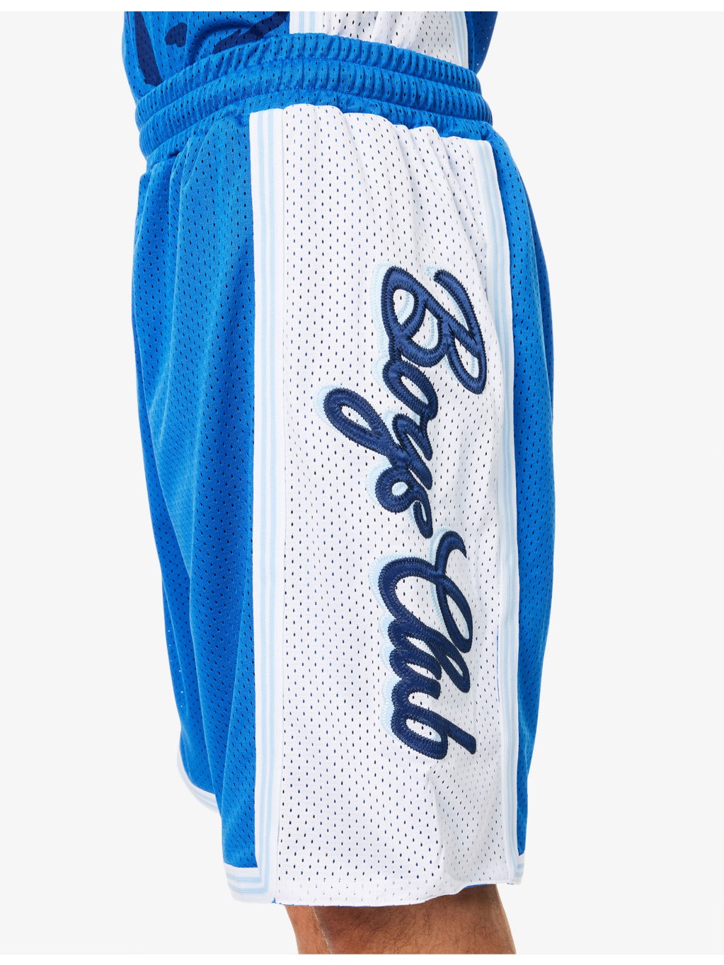 Basketball Brand-Patch Woven Shorts - 5