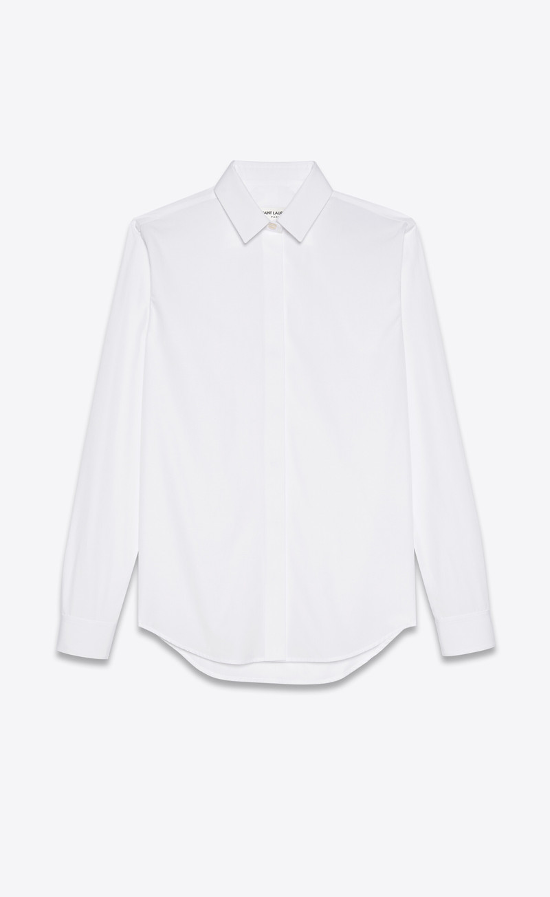 shirt in cotton poplin 1