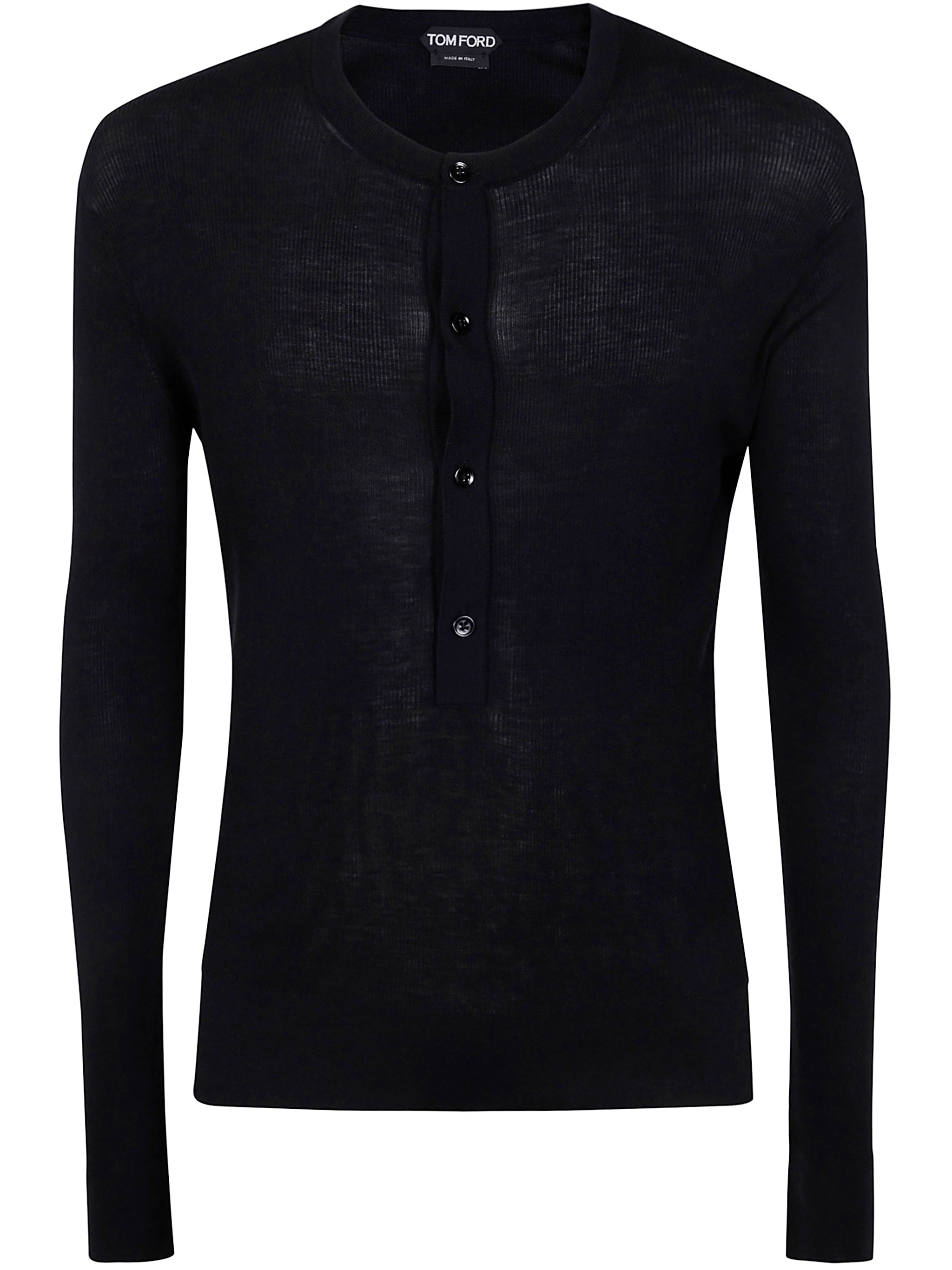 Tom Ford Men Knitwear Henley Knitted - 1