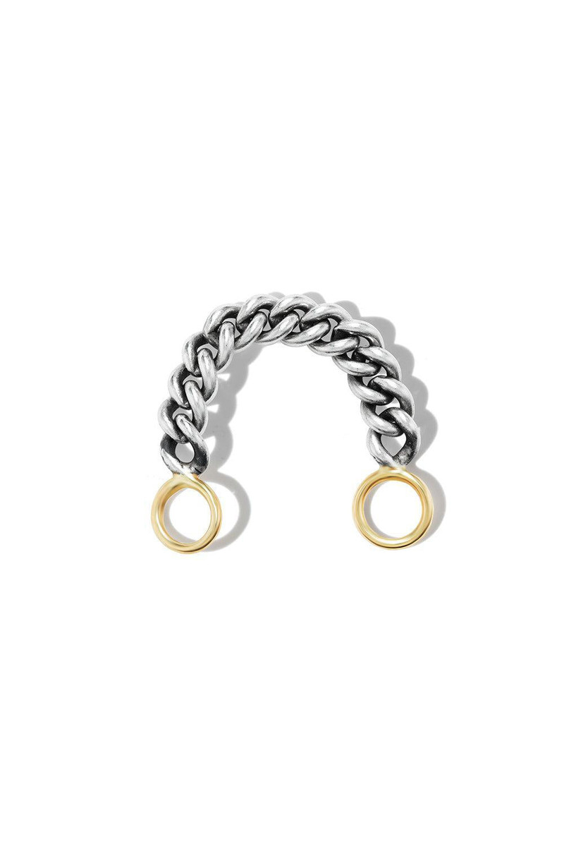 Silver Heavy Curb Chain Ring 1