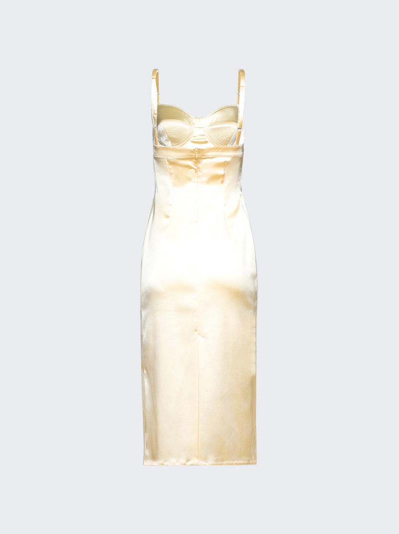 MUGLER Lingerie Dress Butter outlook