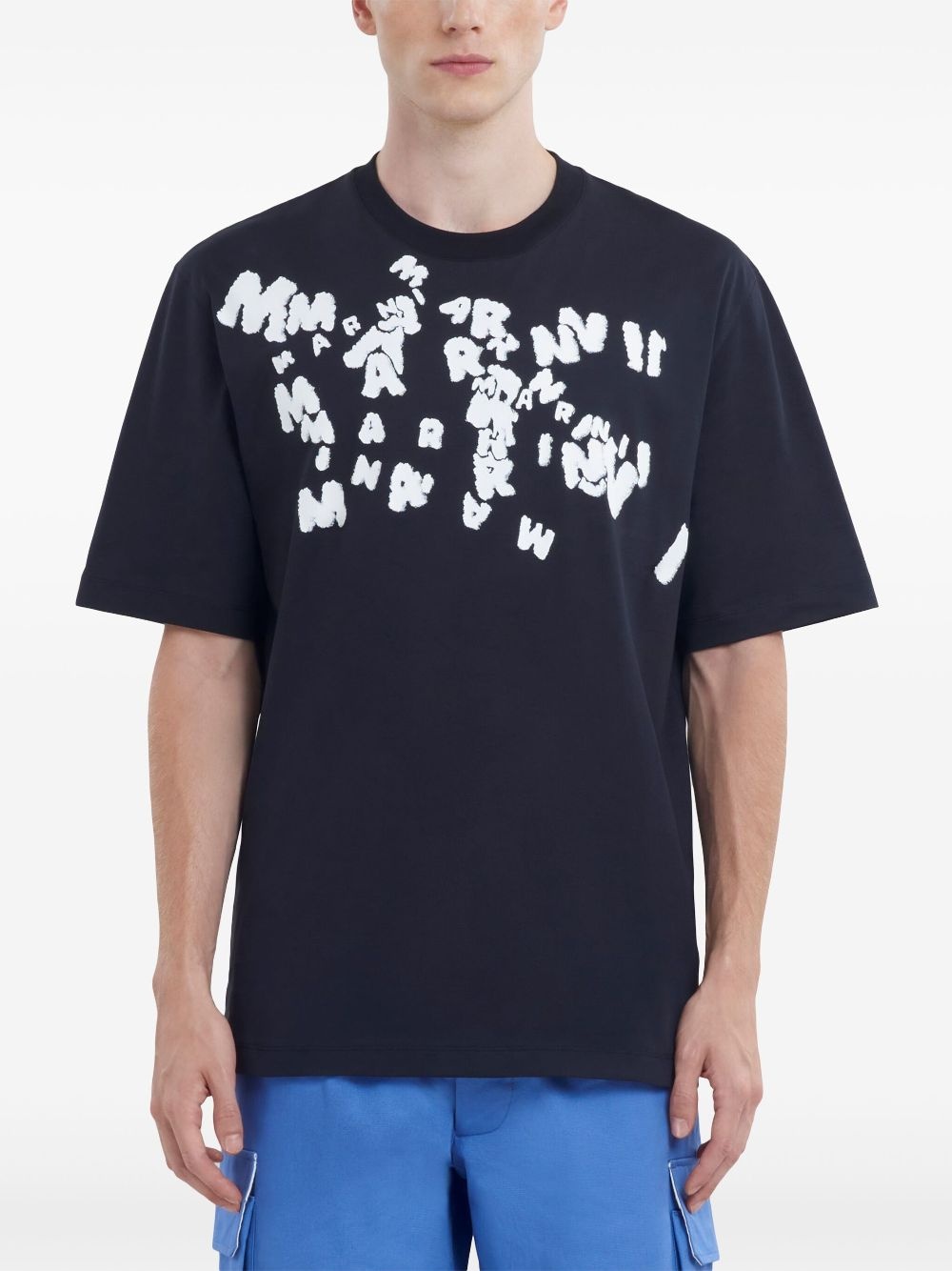 logo-print T-shirt - 3