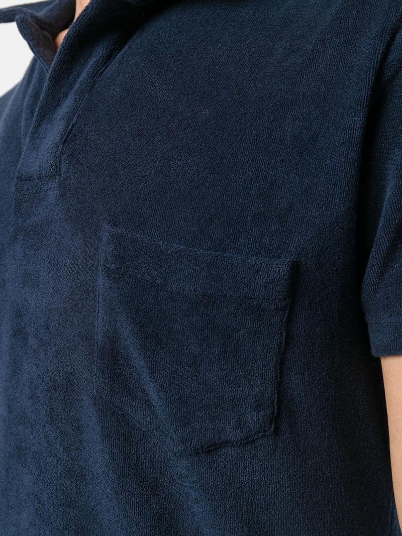 Towelling Resort polo shirt 5