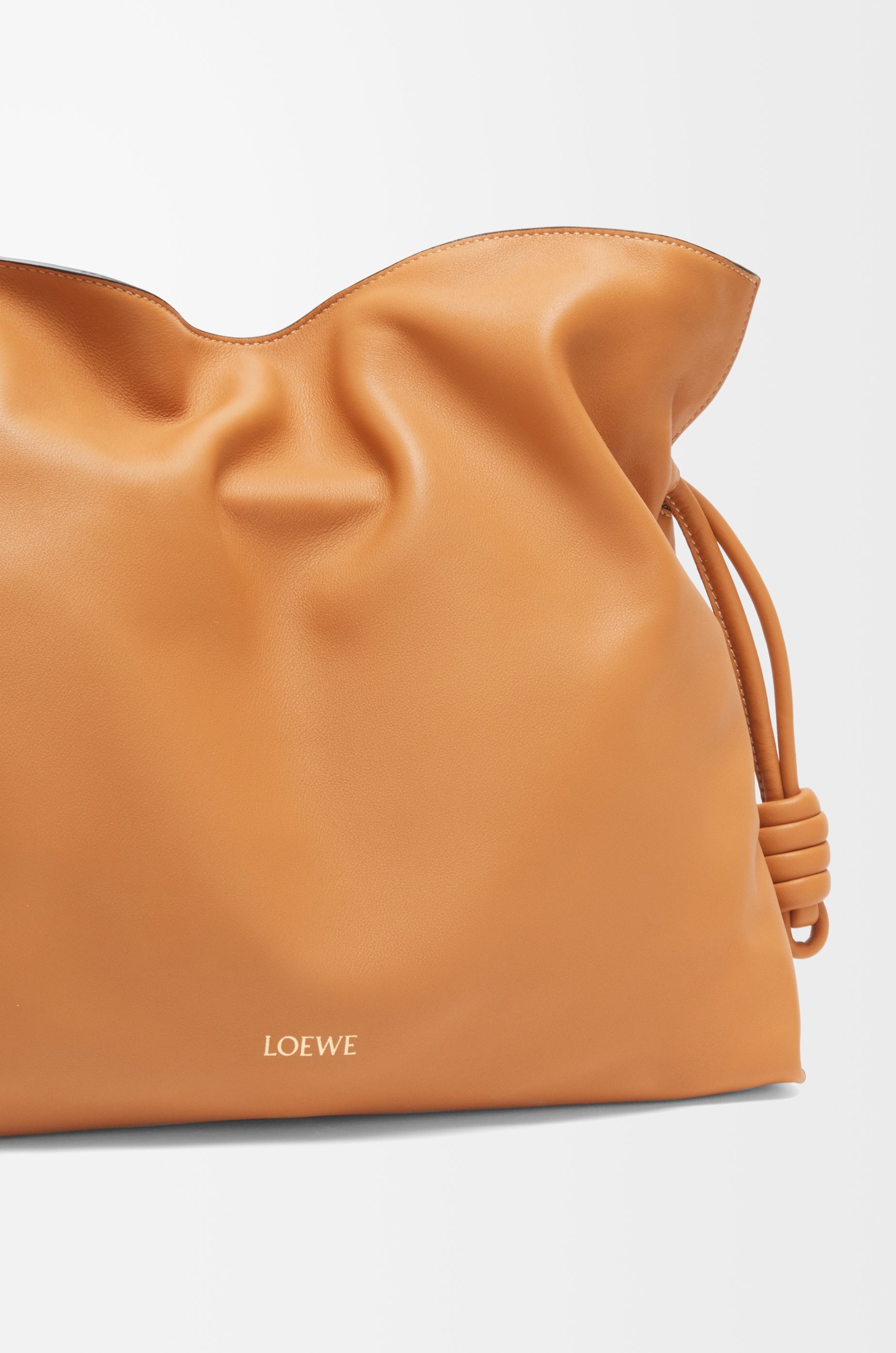 Large Flamenco clutch in nappa calfskin - 7