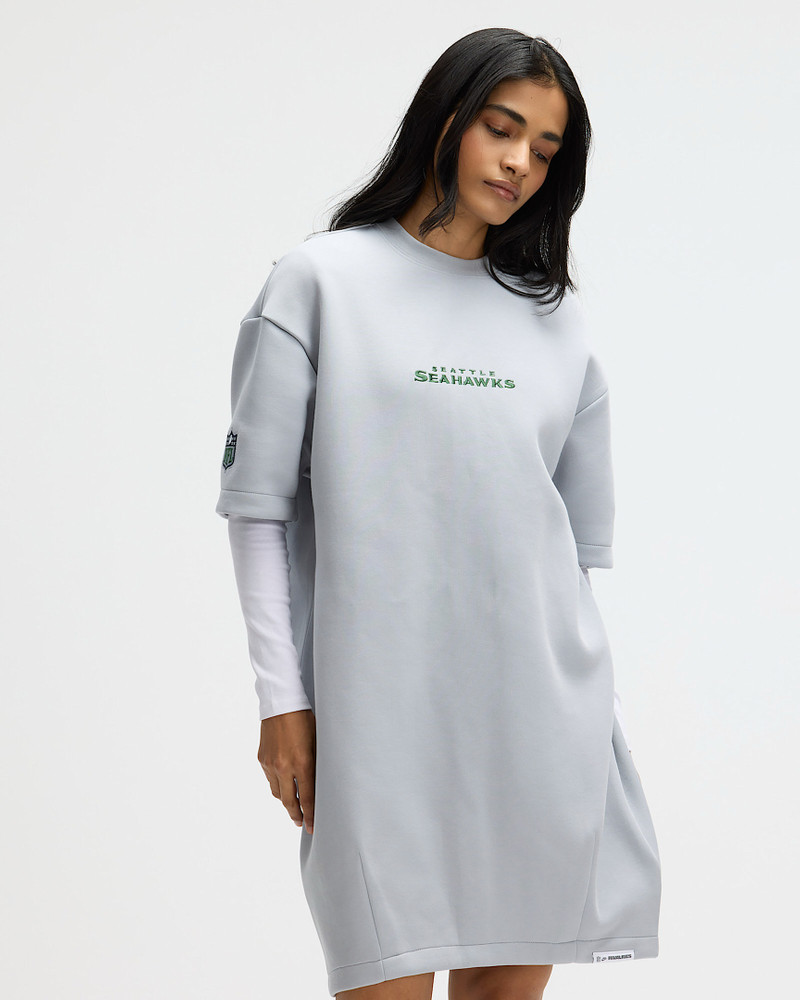 Seattle Seahawks Rivalries Collection Oversized Tech Fleece Women's Nike NFL Dress 1