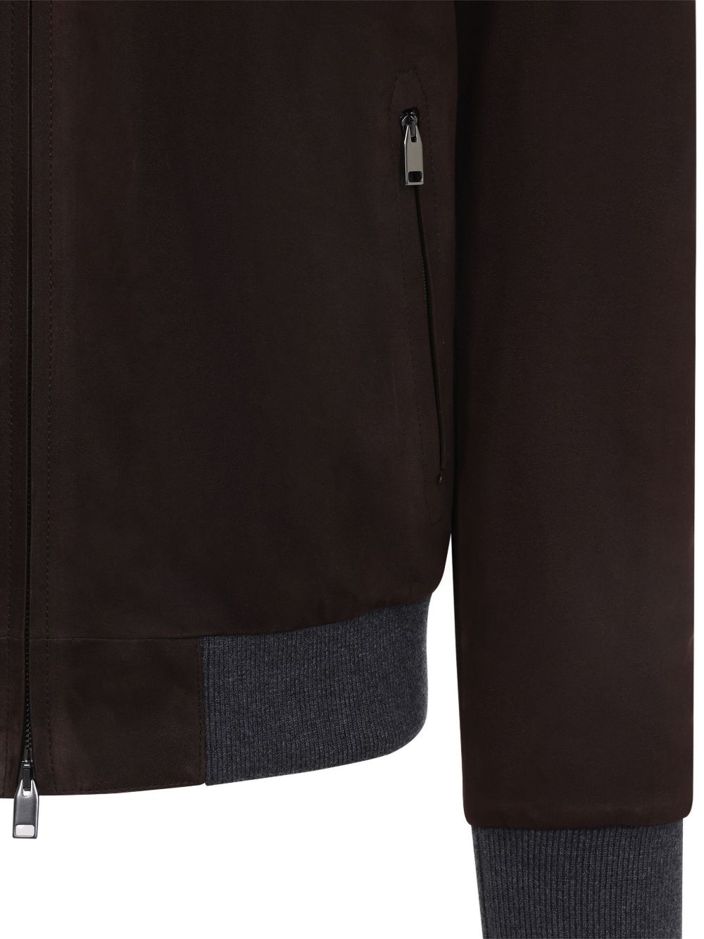 suede bomber jacket - 4