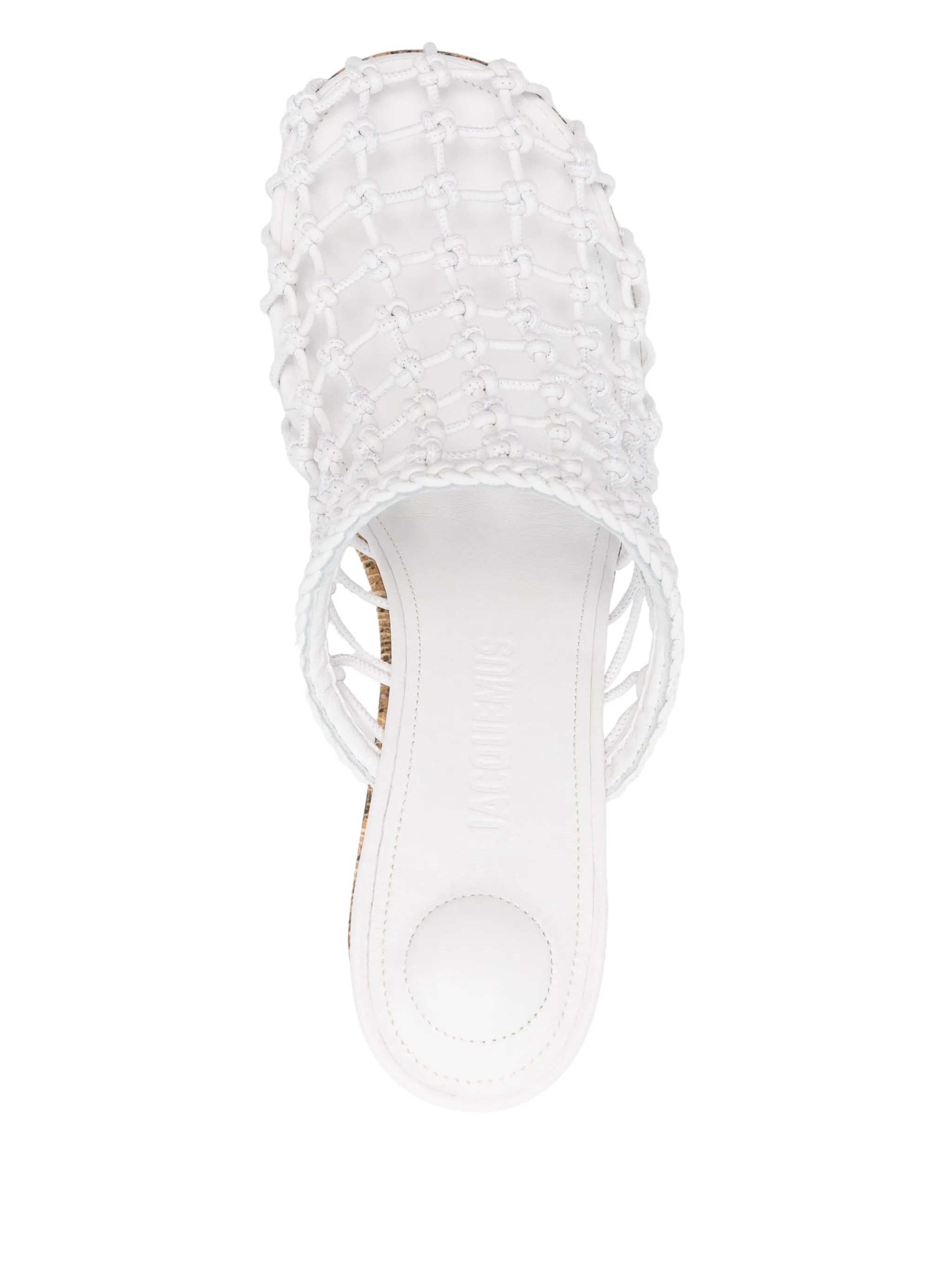 100mm Les Doubles Tresses mules - 4