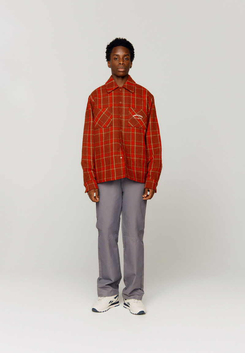 HEAVY WEIGHT PLAID OVERSHIRT 4