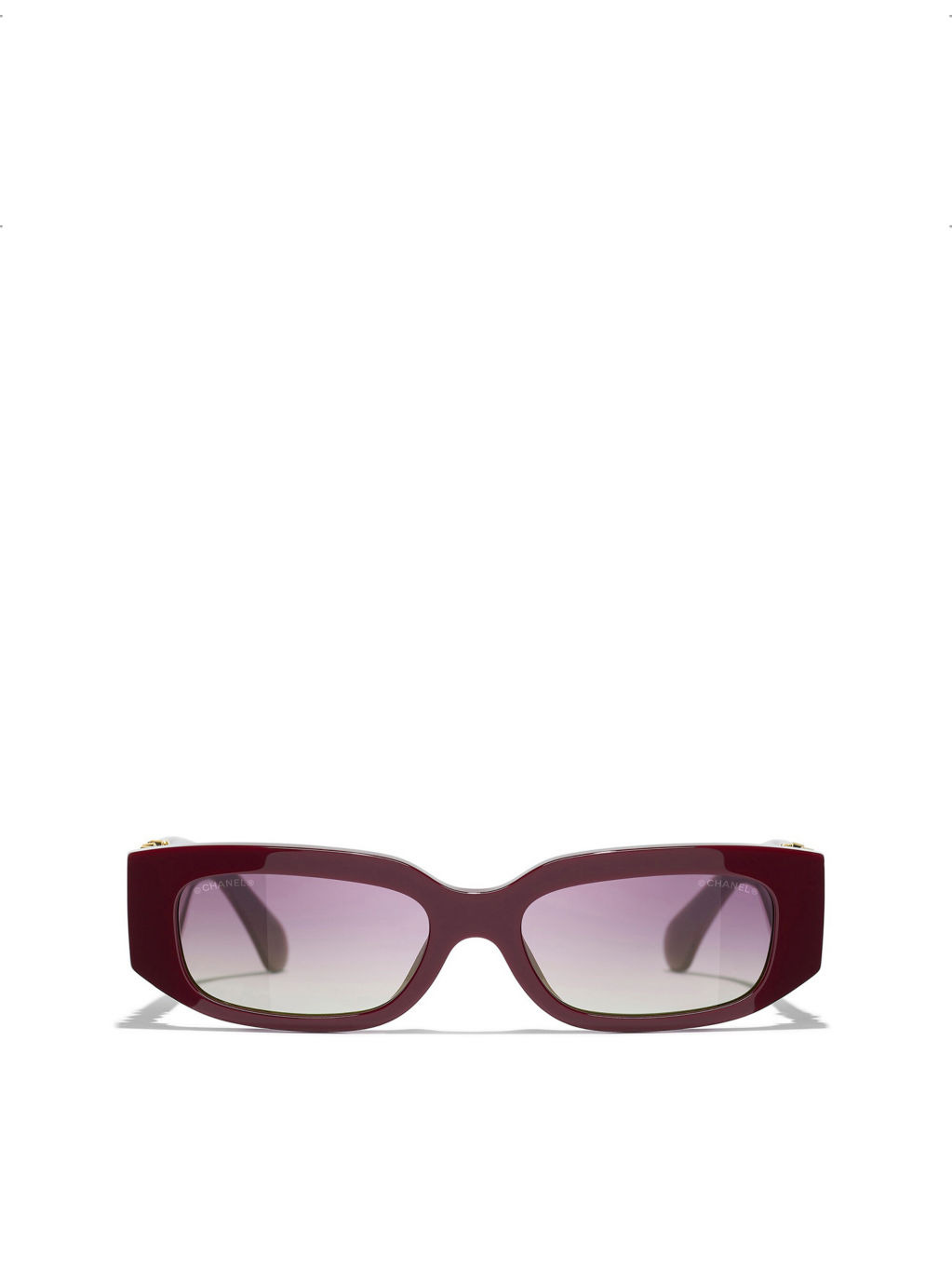 CH5544 Rectangle Acetate Sunglasses - 1