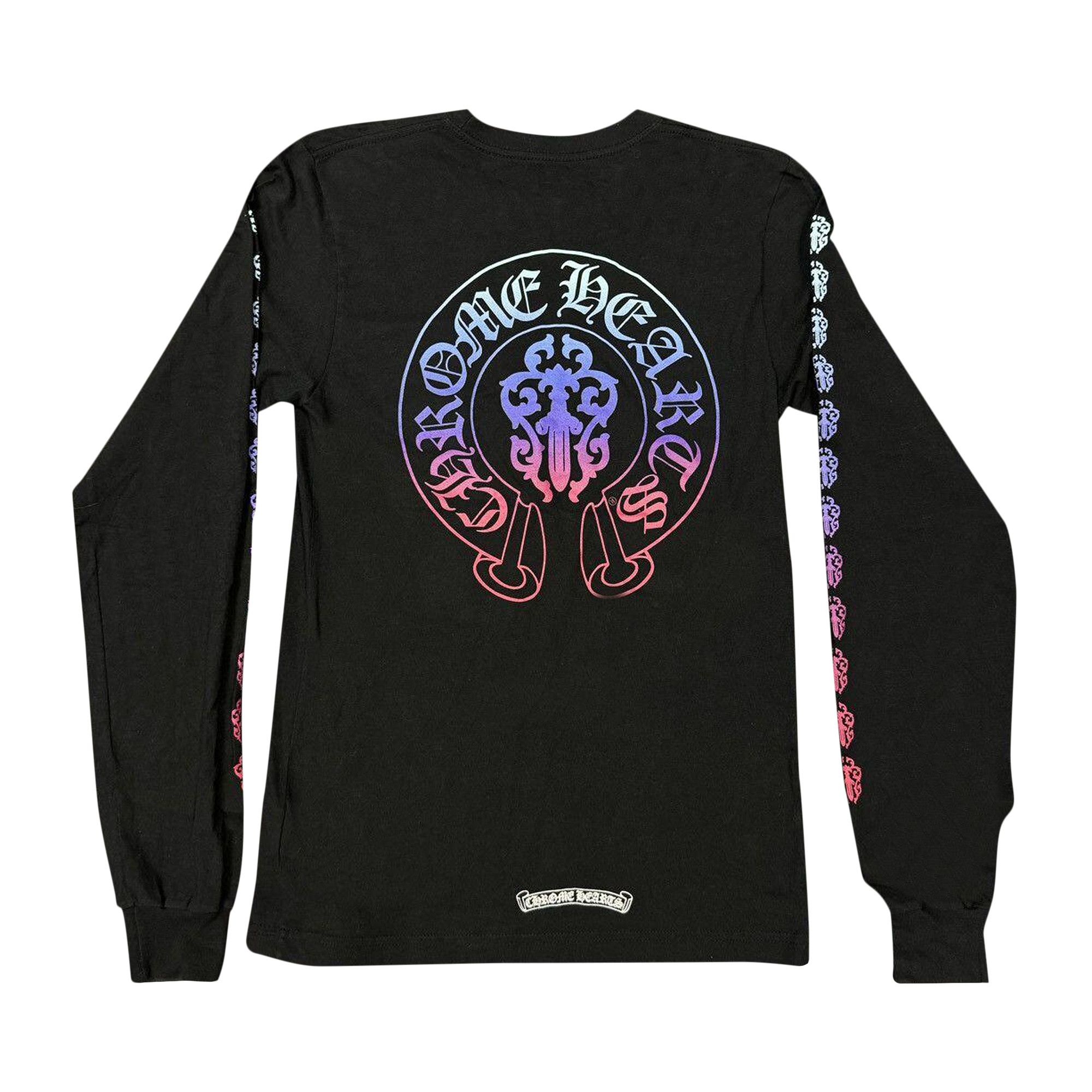 Chrome Hearts Gradient Dagger Pocket Long-Sleeve 'Black' - 2