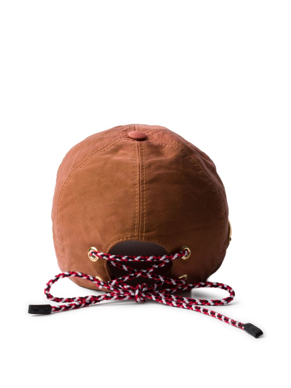 lace-up baseball cap - 2