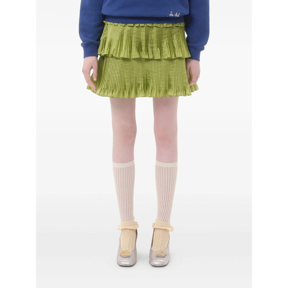 Valentino Green Skirts - Straight Skirts Women - 2