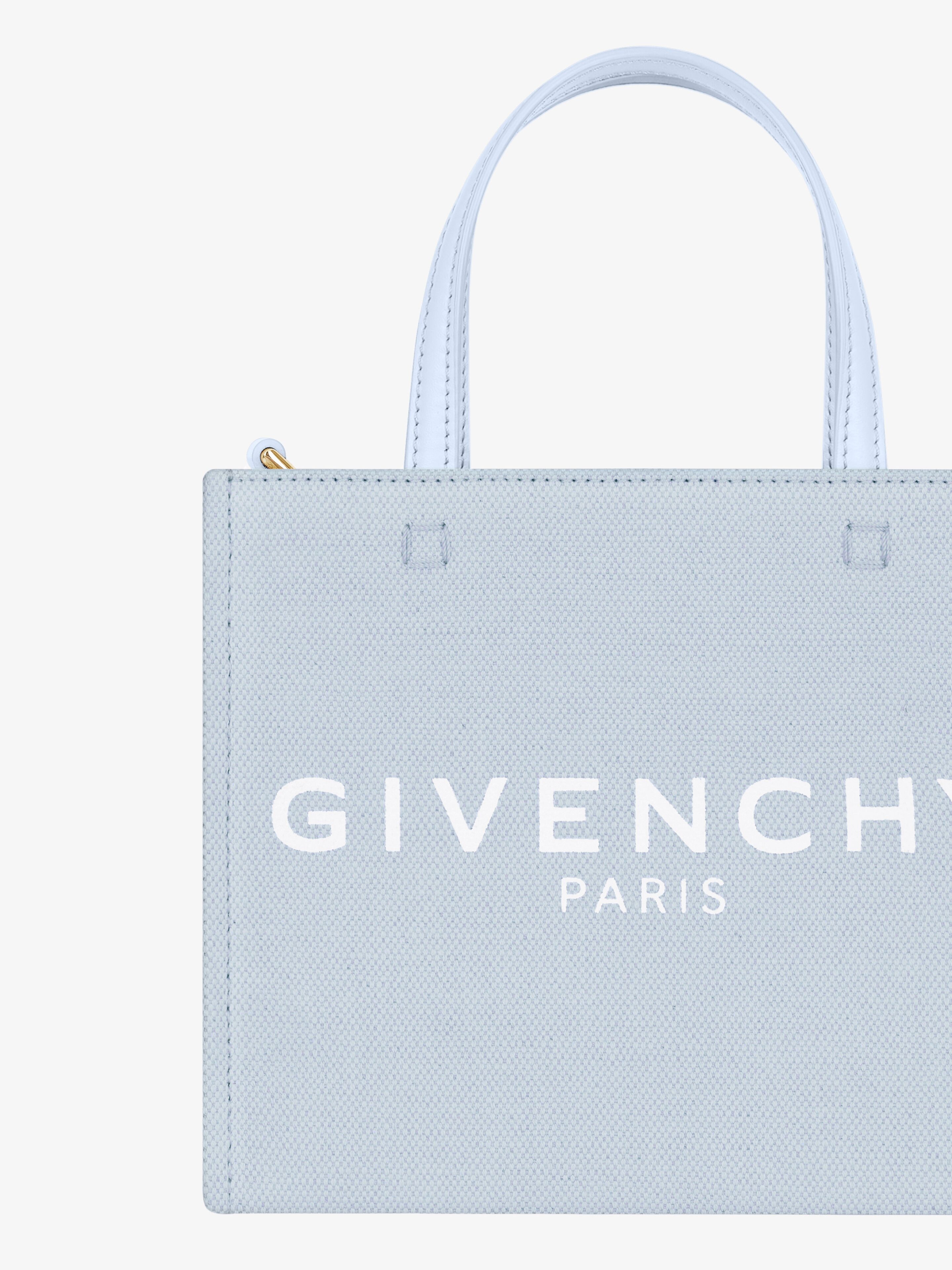 MINI G-TOTE SHOPPING BAG IN CANVAS - 6