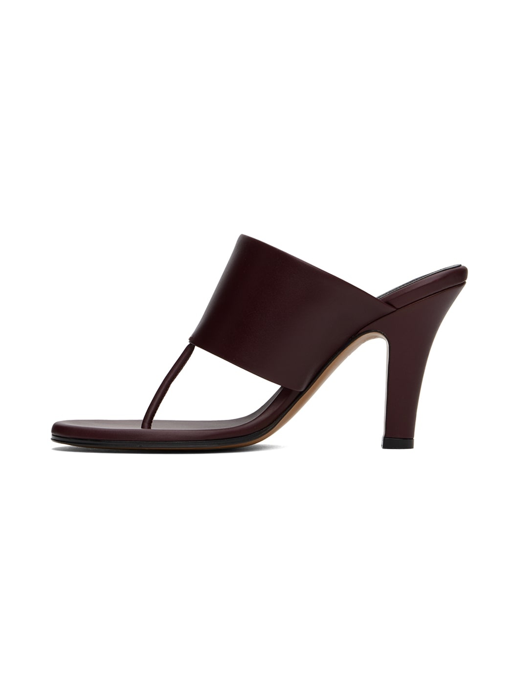 Burgundy Signum Heeled Sandals - 3